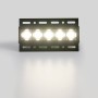 Spot LED linéaire sans bord - 12W - UGR18 - IRC90 - Noir