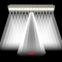 Spot LED linéaire sans bord - 30W - UGR18 - IRC90 - Blanc