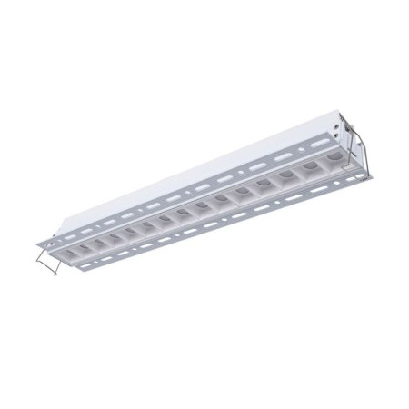 Spot LED linéaire sans bord - 30W - UGR18 - IRC90 - Blanc
