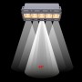 Spot LED linéaire encastré sans bord - 12W - UGR18 - IRC90 - Blancord - 12W - UGR18 - IRC90 - Blanc