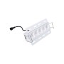 Spot LED linéaire encastré sans bord - 12W - UGR18 - IRC90 - Blanc