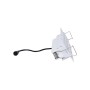 Spot LED linéaire encastré sans bord - 12W - UGR18 - IRC90 - Blanc