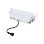 Spot LED linéaire encastré sans bord - 12W - UGR18 - IRC90 - Blanc