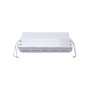 Spot LED linéaire encastré sans bord - 12W - UGR18 - IRC90 - Blanc