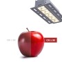 Spot LED linéaire encastré sans bord - 12W - UGR18 - IRC90 - Blanc