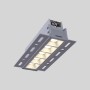 Spot LED linéaire encastré sans bord - 12W - UGR18 - IRC90 - Blanc