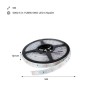 Ruban LED RGB+CCT - 70W - 24V - IP20 - 5 mètres