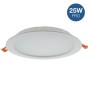 Spot LED extra-plat encastrable rond 25W - Usage professionnel - Ø190 mm