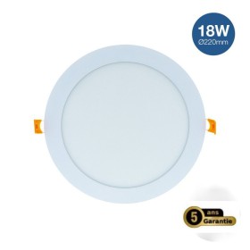 Spot LED extra-plat encastrable circulaire 18W - Découpe Ø 205 mm