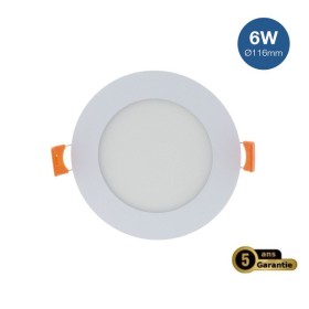 Spot LED encastrable extra plat rond 6W - Découpe Ø 110 mm