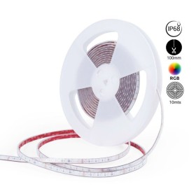 Ruban LED RGB 24V DC submersible - 14.4W/m - 12mm - IP68 - 10 mètres - 60LED/m