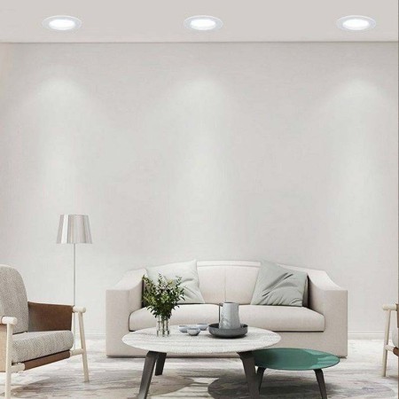 Spot LED Encastrable Extra Plat 68mm, étanche IP44, 5W 400 - Pour Salle De Bain
