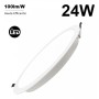 Spot LED encastrable extra-plat circulaire 24W découpe Ø275mm