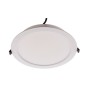 Spot LED extra-plat encastrable rond CCT réglable sur 3 températures différentes de 3000-6000ºK - 40W - IP44 - Coupe Ø 205-220mm