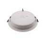 Spot LED extra-plat encastrable rond CCT réglable sur 3 températures différentes de 3000-6000ºK - 40W - IP44 - Coupe Ø 205-220mm