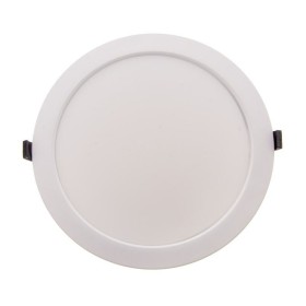 Spot LED extra-plat encastrable rond CCT réglable sur 3 températures différentes de 3000-6000ºK - 40W - IP44 - Coupe Ø 205-220mm