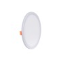 Spot LED Downlight extra-plat rond 15W - Diamètre de coupe ajustable : Ø 50-140mm