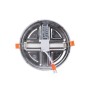 Spot LED Downlight extra-plat rond 15W - Diamètre de coupe ajustable : Ø 50-140mm