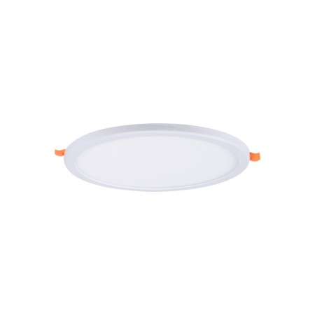 Spot LED Downlight extra-plat rond 15W - Diamètre de coupe ajustable : Ø 50-140mm
