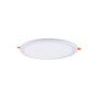 Spot LED Downlight extra-plat rond 15W - Diamètre de coupe ajustable : Ø 50-140mm