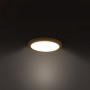 Spot LED extra-plat Downlight rond 8W - Diamètre de coupe ajustable : Ø 50-90mm