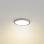 Spot LED extra-plat Downlight rond 8W - Diamètre de coupe ajustable : Ø 50-90mm