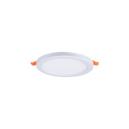 Spot LED extra-plat Downlight rond 8W - Diamètre de coupe ajustable : Ø 50-90mm