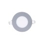 Spot LED Downlight extra-plat encastrable 3W - Couleur grise - Coupe Ø 70mm