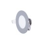 Spot LED Downlight extra-plat encastrable 3W - Couleur grise - Coupe Ø 70mm