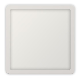 Spot LED downlight carré extra-plat encastré à diamètre réglable 20W