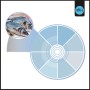 Spot LED encastrable rond spécial poissonnerie - 44W - driver Philips - Ø210 mm