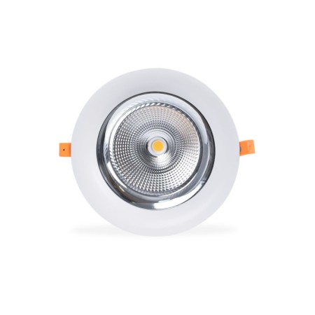 Spot LED encastrable rond spécial poissonnerie - 44W - driver Philips - Ø210 mm