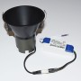 Spot LED encastrable rond 11W "KOPPA" - Optique 15º - Coupe Ø 100mm - Faible UGR