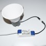 Spot LED encastrable rond 11W "KOPPA" - Optique 15º - Coupe Ø 100mm - Faible UGR