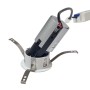 Spot LED encastrable rond ajustable 5W COB IP20 faible UGR - Blanc chaud 2700K