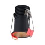 Spot LED encastré rond - Puce Cree - Faible UGR - Blanc chaud 2700K - 3W