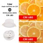 Spot LED encastrable rond étanche CCT réglable sur 3 températures différentes de 3000-6500ºK - Fumagalli 10W