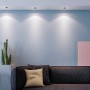 Mini spot LED encastrable rond 3W faible UGR 40x32,1mm - Blanc chaud 2700K