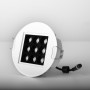 Spot LED encastrable rond 10W 24º UGR18 Osram Chip - Blanc chaud 2700K