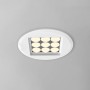 Spot LED encastrable rond 10W 24º UGR18 Osram Chip - Blanc chaud 2700K
