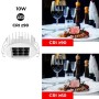 Spot LED encastrable rond 10W 24º UGR18 Osram Chip - Blanc chaud 2700K