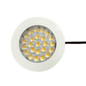 Spot LED rond encastrable ou saillie 2W 12V
