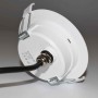 Spot LED encastrable rond étanche - IP65 - 8W - Coupe Ø 80-95mm