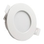 Spot LED encastrable rond étanche CCT réglable sur 3 températures différentes de 3000-6500ºK - 7W - IP44 - Coupe Ø 68-75mm