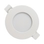 Spot LED encastrable rond étanche CCT réglable sur 3 températures différentes de 3000-6500ºK - 7W - IP44 - Coupe Ø 68-75mm
