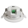 Spot LED encastrable rond étanche CCT réglable sur 3 températures différentes de 3000-6500ºK - 7W - IP44 - Coupe Ø 68-75mm