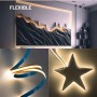 Ruban LED COB 24V DC - Monocolore - FREE CUT - 11W/m - 8mm - IP20 - Rouleau de 5 mètres