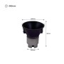 Spot LED encastrable rond 6W "KOPPA" - Optique 24º - Coupe Ø 65mm - Faible UGR