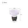 Spot LED encastrable rond 6W "KOPPA" - Optique 24º - Coupe Ø 65mm - Faible UGR