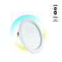 Spot LED encastrable CCT réglable sur 3 températures de 3000-5400ºK - haute efficacité - 40W - Driver Lifud - Coupe Ø 200-220mm